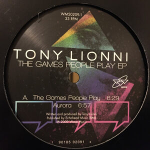 Tony Lionni – The Games People Play EP - Wave Music