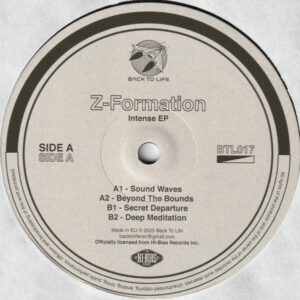 Z-Formation – Intense EP - Back To Life