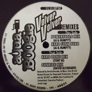 DJ EFX – Volver Volver (The Remixes) - 	Aqua Boogie Records