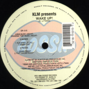 KLM – Wake Up! - Gossip Records